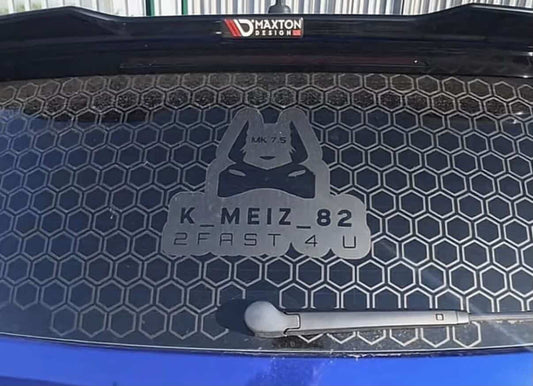 Custom honeycombs decals