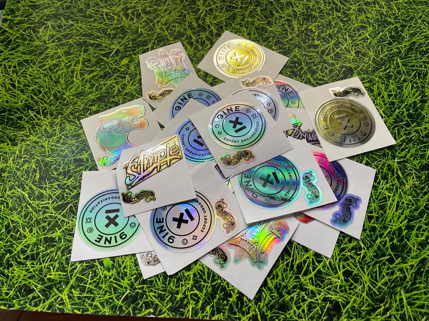 Any Paris 2023 - Stickers from CS GO in real life IRL Set -  Monte , 9INE -  Fnatic iBuyPower Titan sticker decal mlg counter strike Gift For Gamer