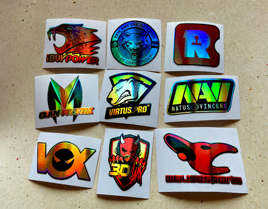 Katowice 2014 Challengers Stickers from CS GO in real life Set  / Global Offensive decal / Sticker / Decal / Gaming csgo Gamer Gift